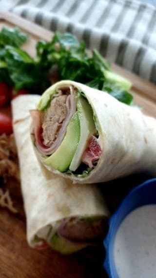 Shredded Pork Wraps recipe