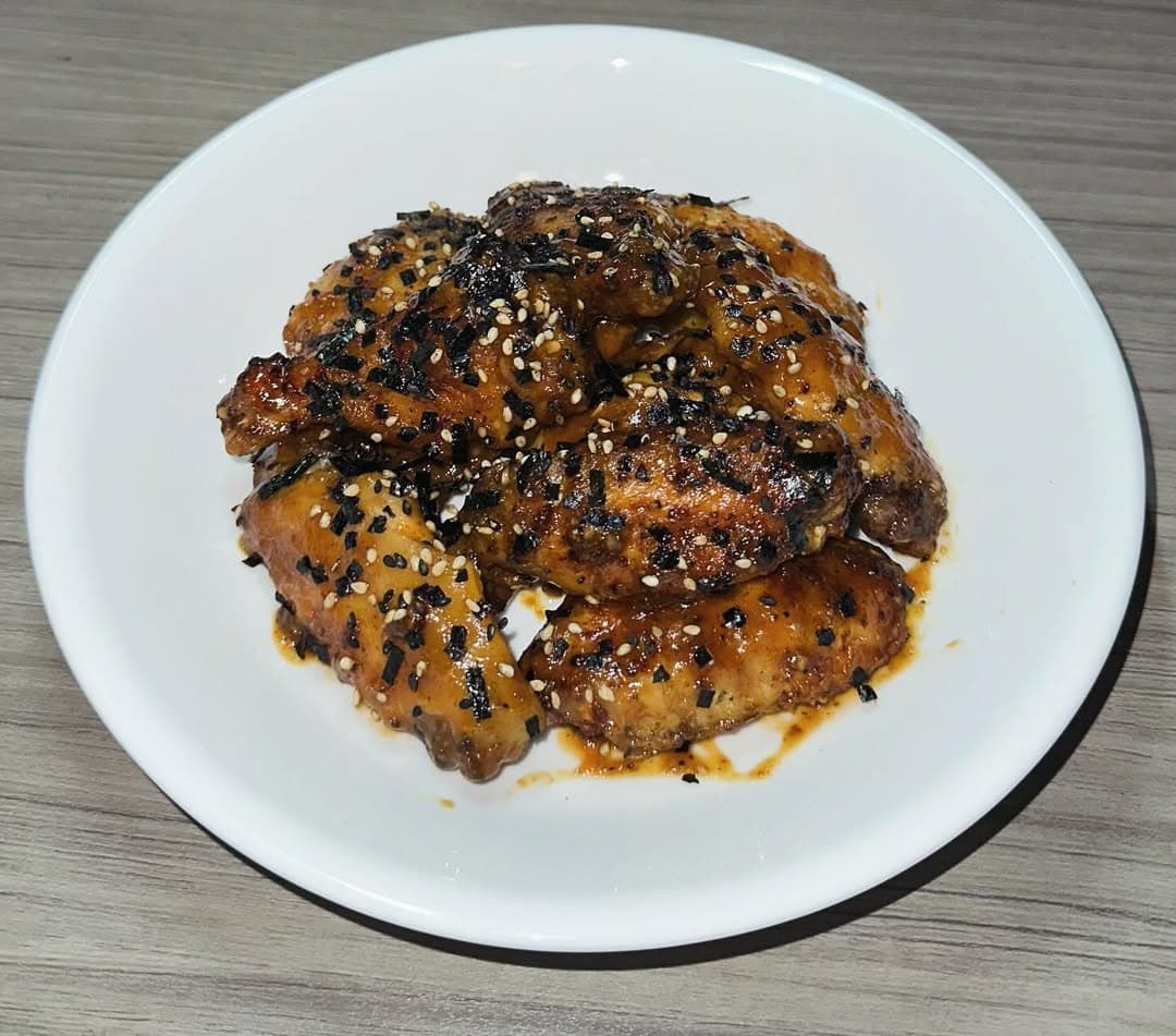 Miso Sriracha Chili Wings recipe