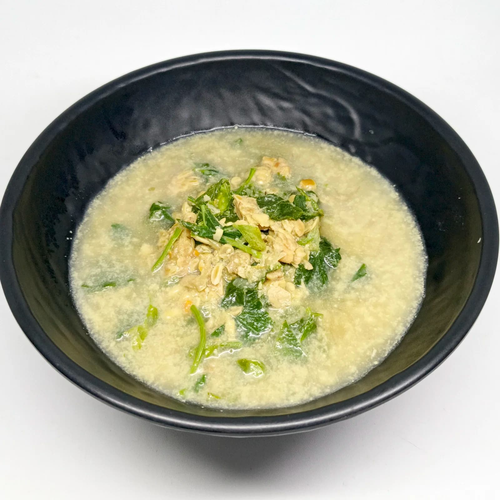 Spicy Bobor with Lembayung and Tempe Semangit recipe