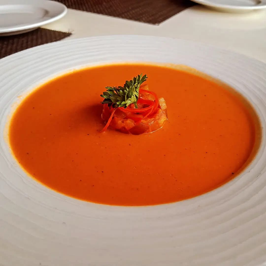 Roasted Bell Pepper Tomato Soup recipe
