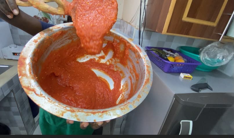 Ghanaian-Style Homemade Tomato Paste recipe