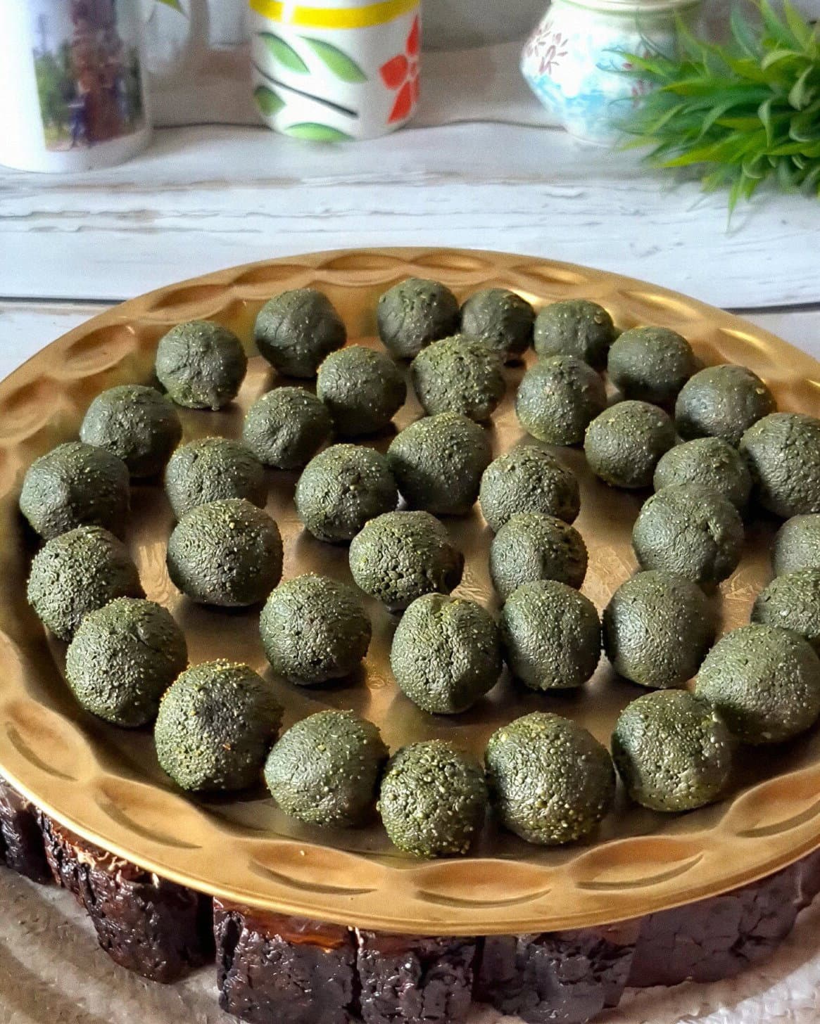 Hair Growth Moringa Laddu (with Black Sesame) recipe