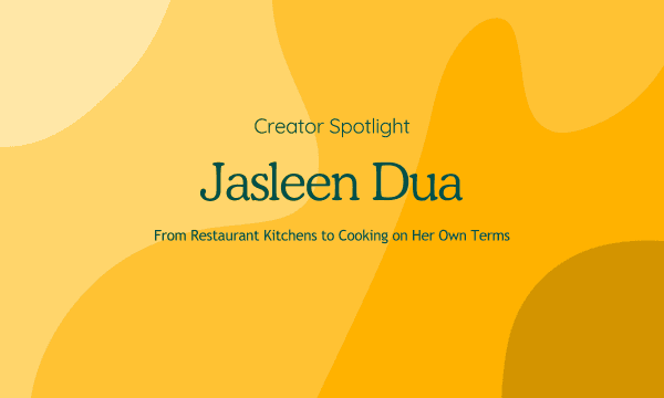 Chefadora Stories Author Interview Banner - Jasleen Dua
