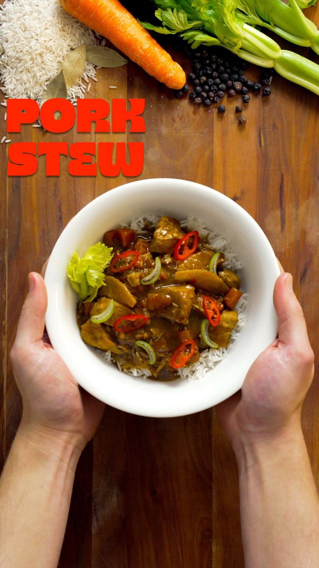Pork Stew with Rice recipe