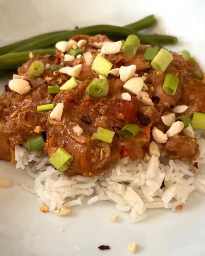 Slow Cooker Chicken Satay recipe