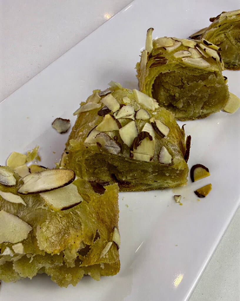 Gluten-Free Almond “Croissant” (Rice Paper Hack!) recipe
