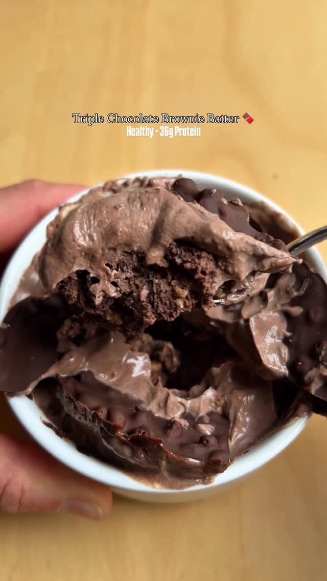 High-Protein Chocolate Layered Dessert recipe