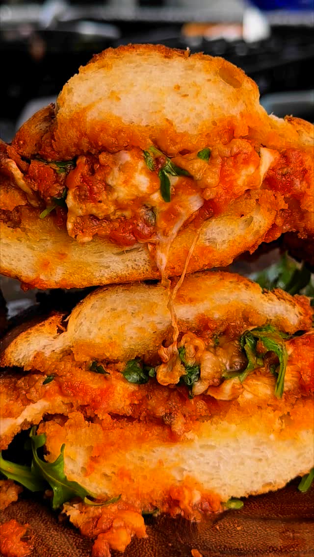 Chicken Parm Sandwich recipe