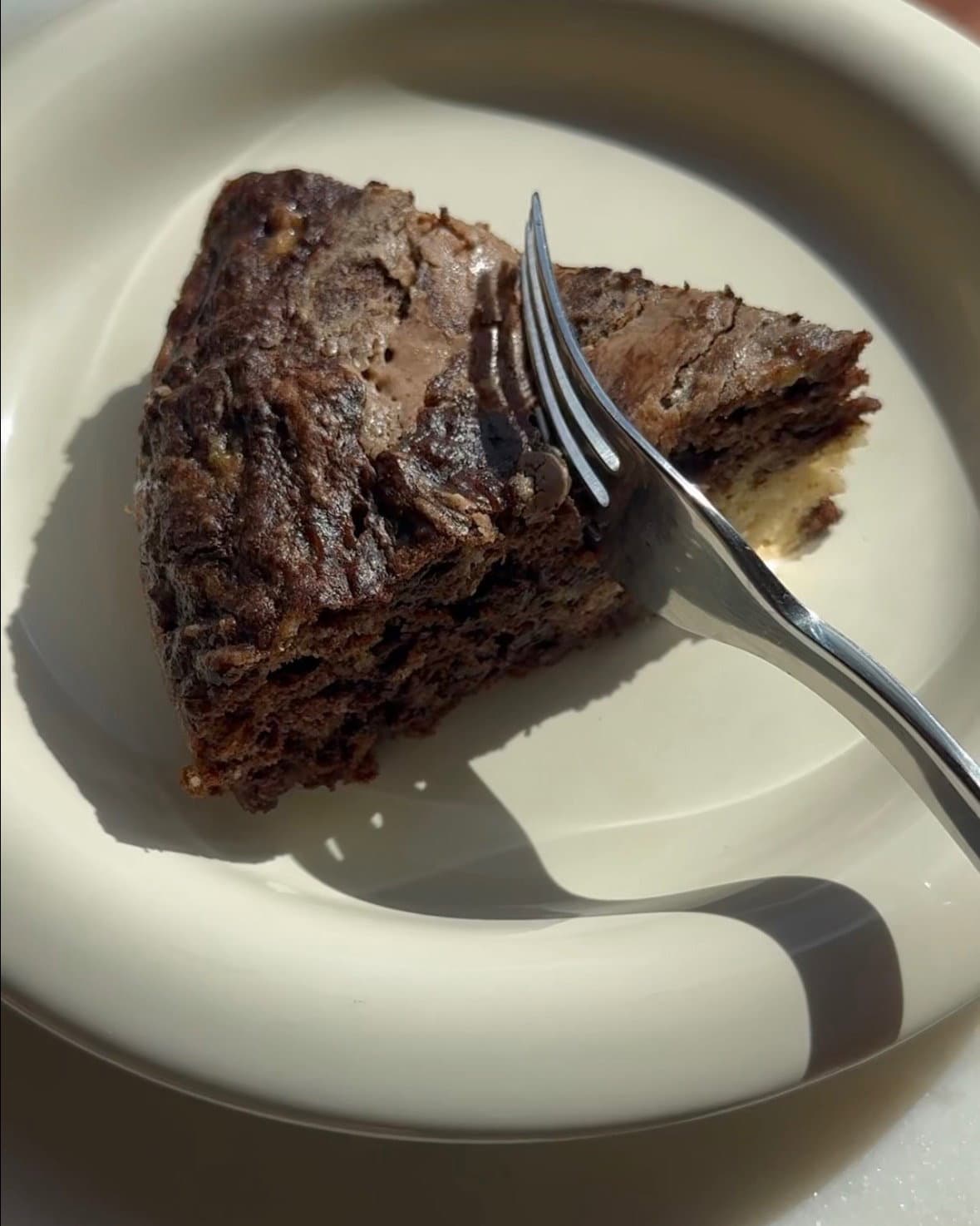 Chocolate Banana Bread with Pecans recipe