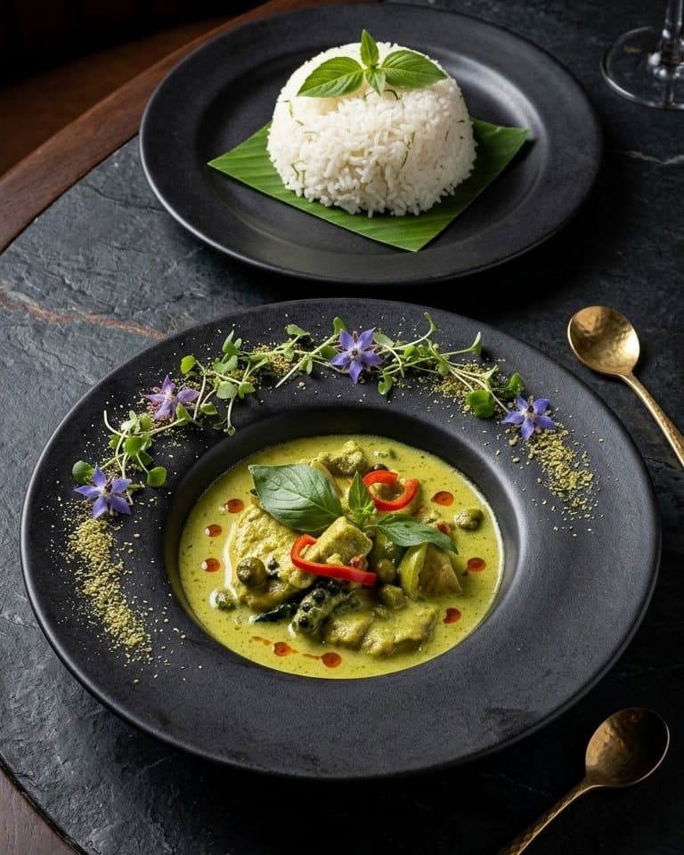 Thai Green Curry with Chicken recipe