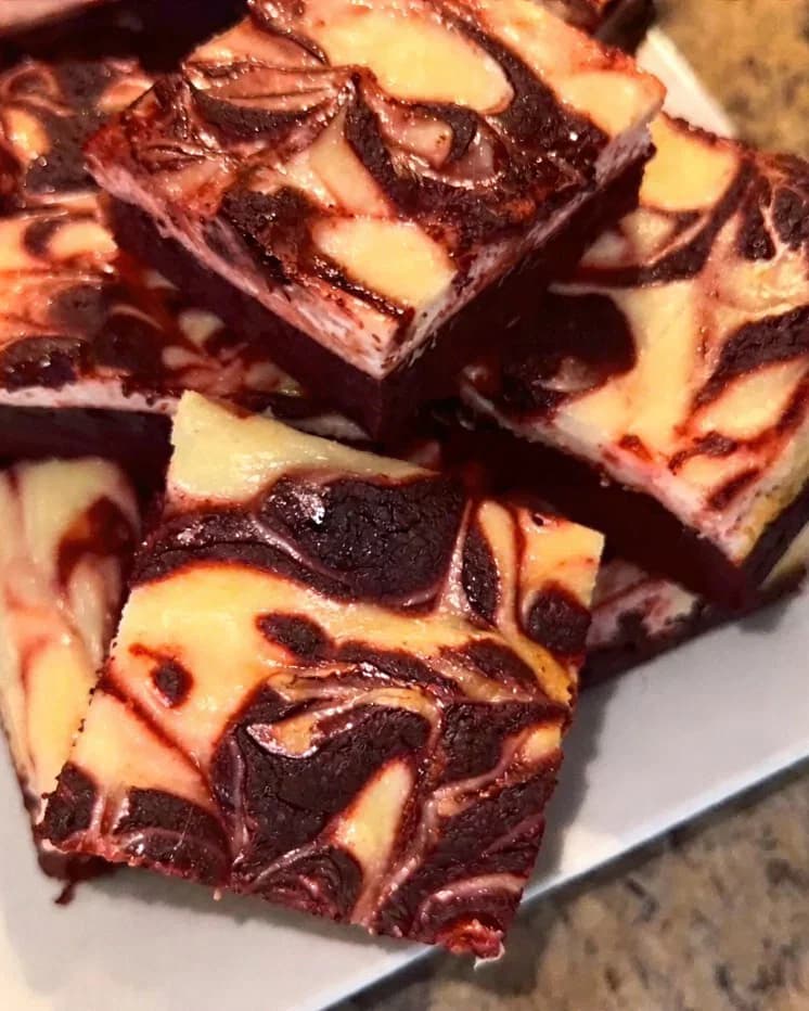 Red Velvet Cheesecake Brownie recipe
