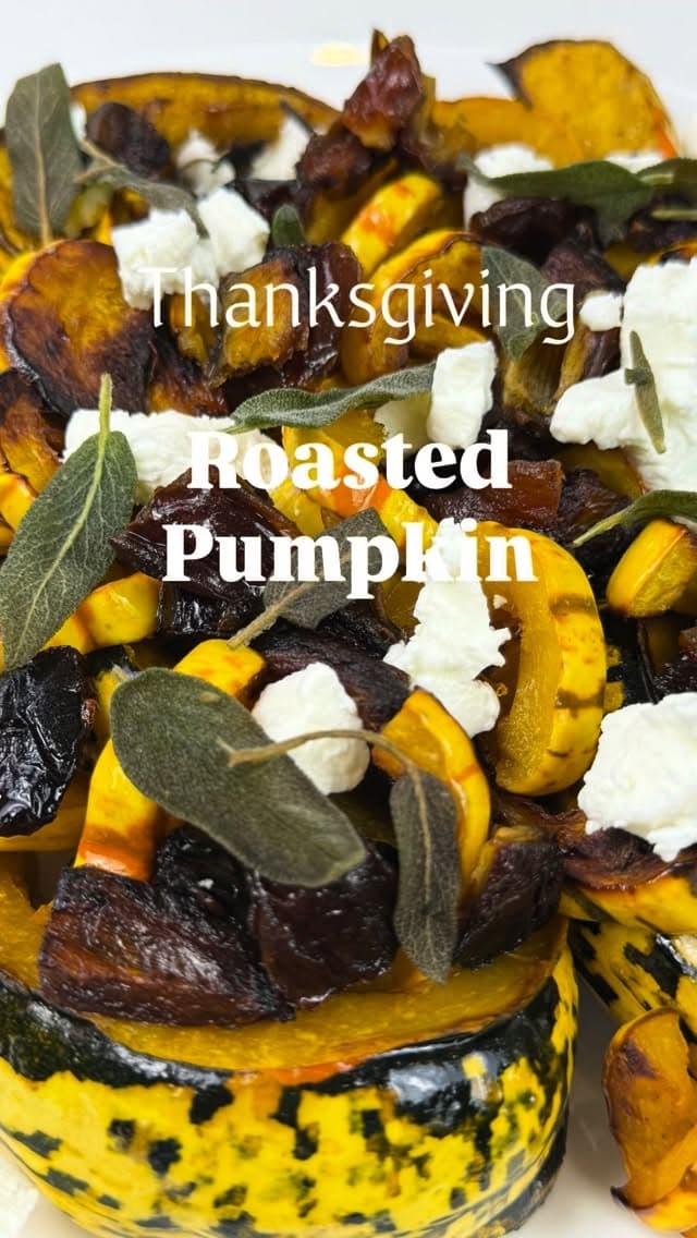 Thanksgiving Roasted Pumpkin recipe