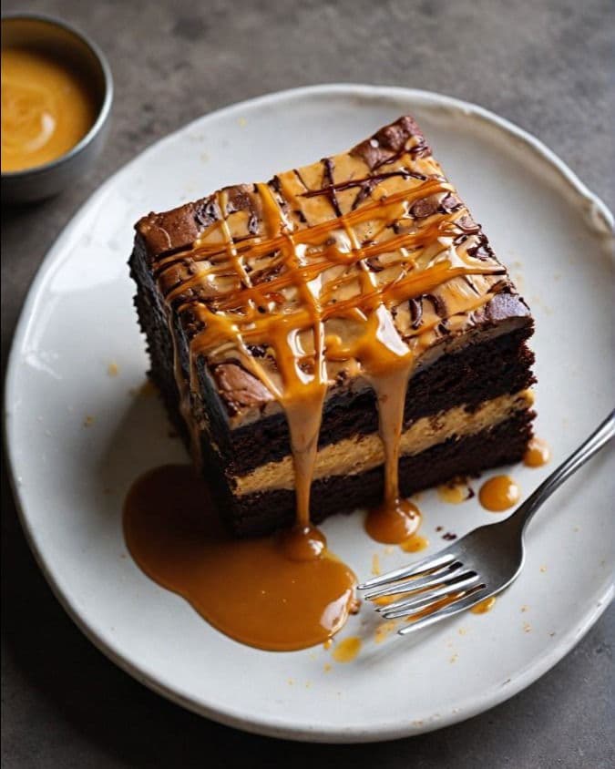Salted Caramel Brownies recipe
