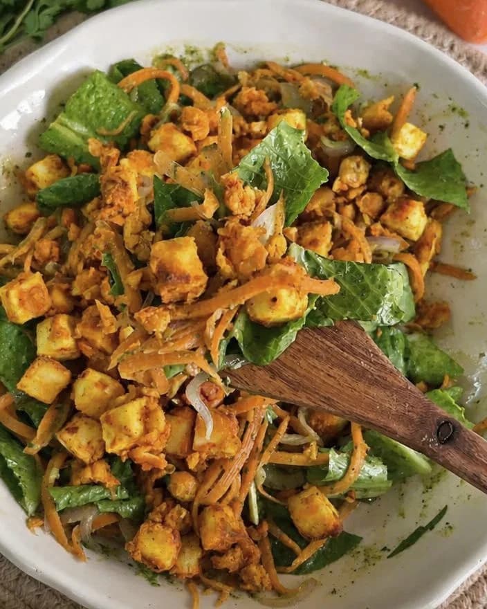 Protein Crunch Salad Bowl recipe