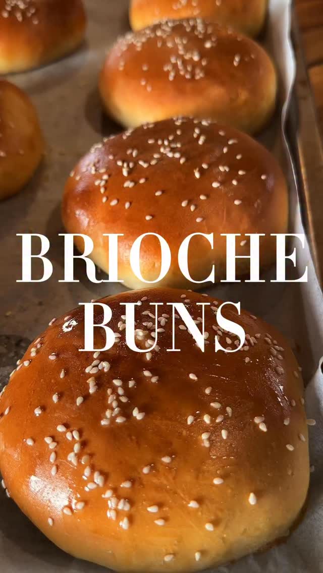 Brioche Buns for Burgers recipe