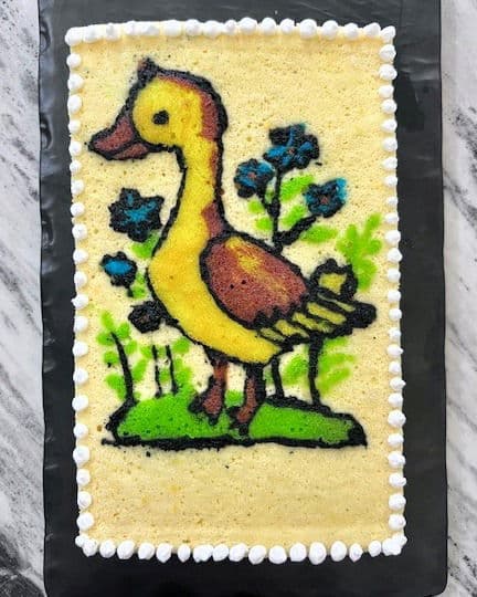 Ritu’s Pattern Canvas Cake : Cakes that look like a painting! recipe