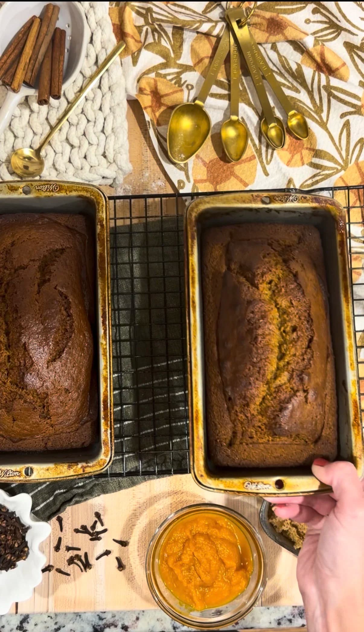 Pumpkin Banana Bread recipe