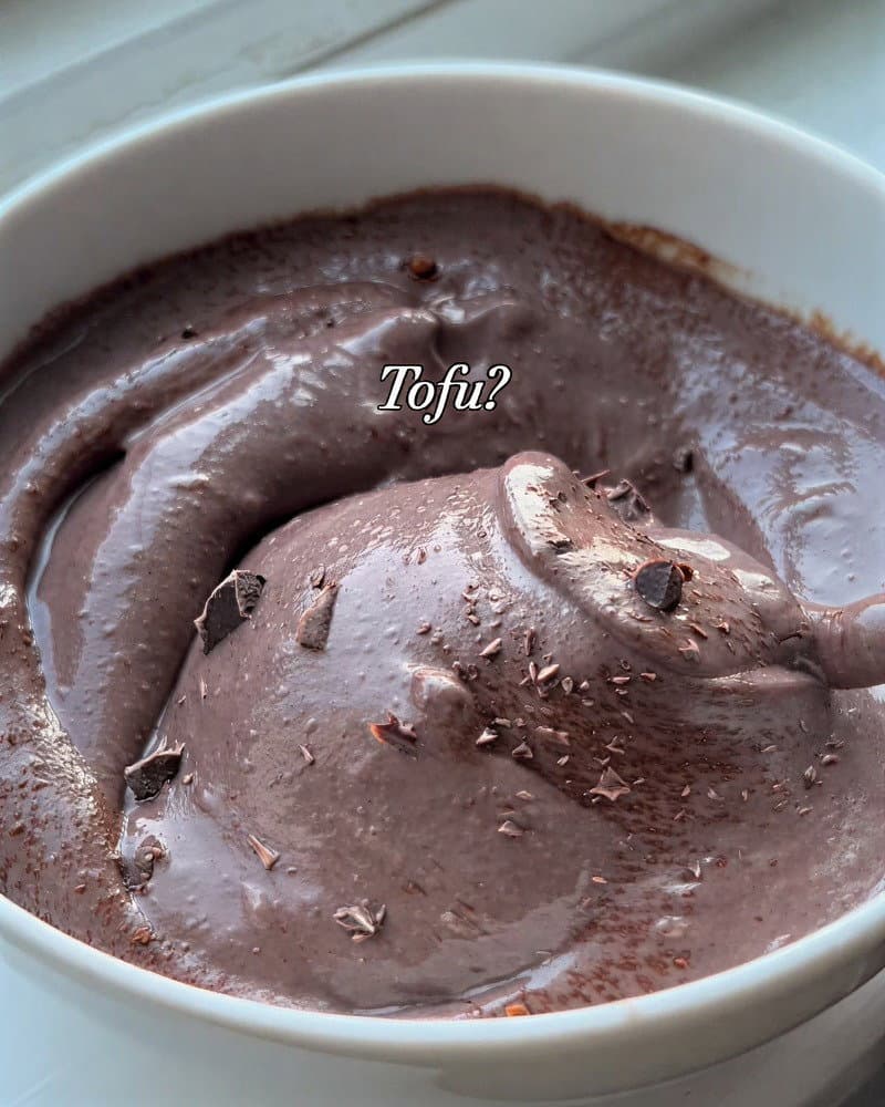 Silken Tofu Chocolate Pudding recipe