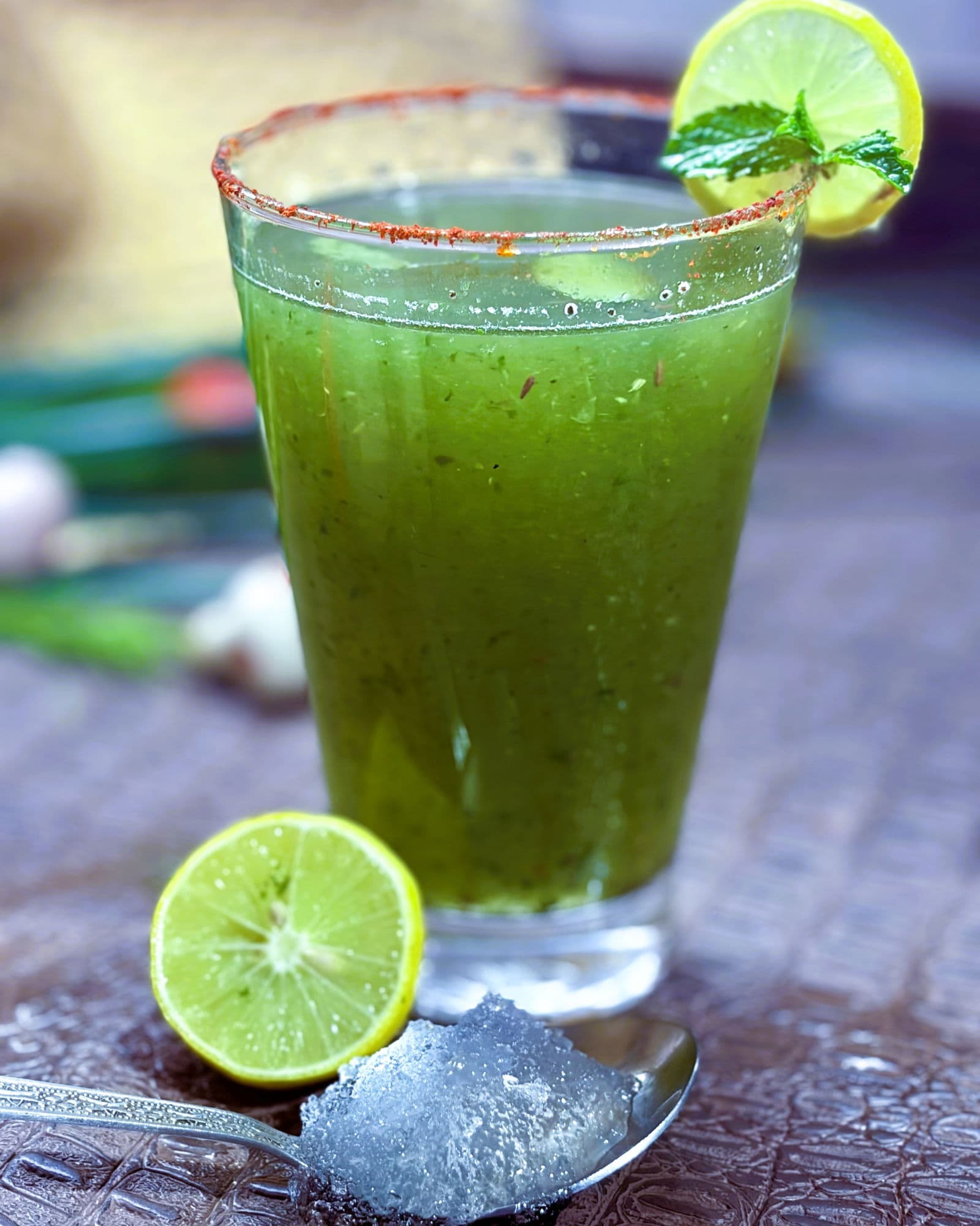 Refreshing Gond Katira Mint Drink  recipe