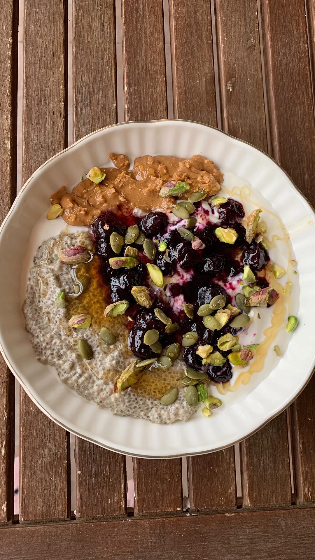 Espresso Chia Pudding Yogurt Bowl recipe