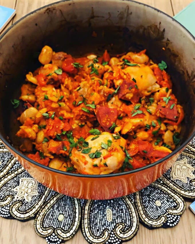 One Pot Chicken & Chorizo recipe
