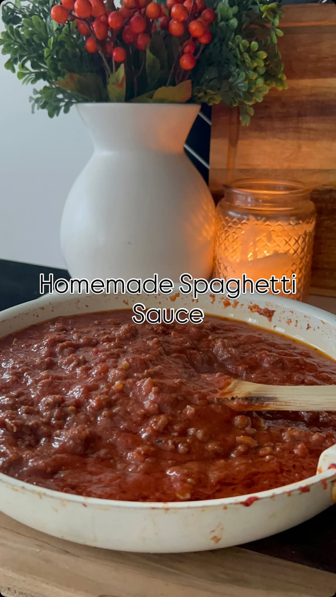 Rich Homemade Spaghetti Sauce recipe