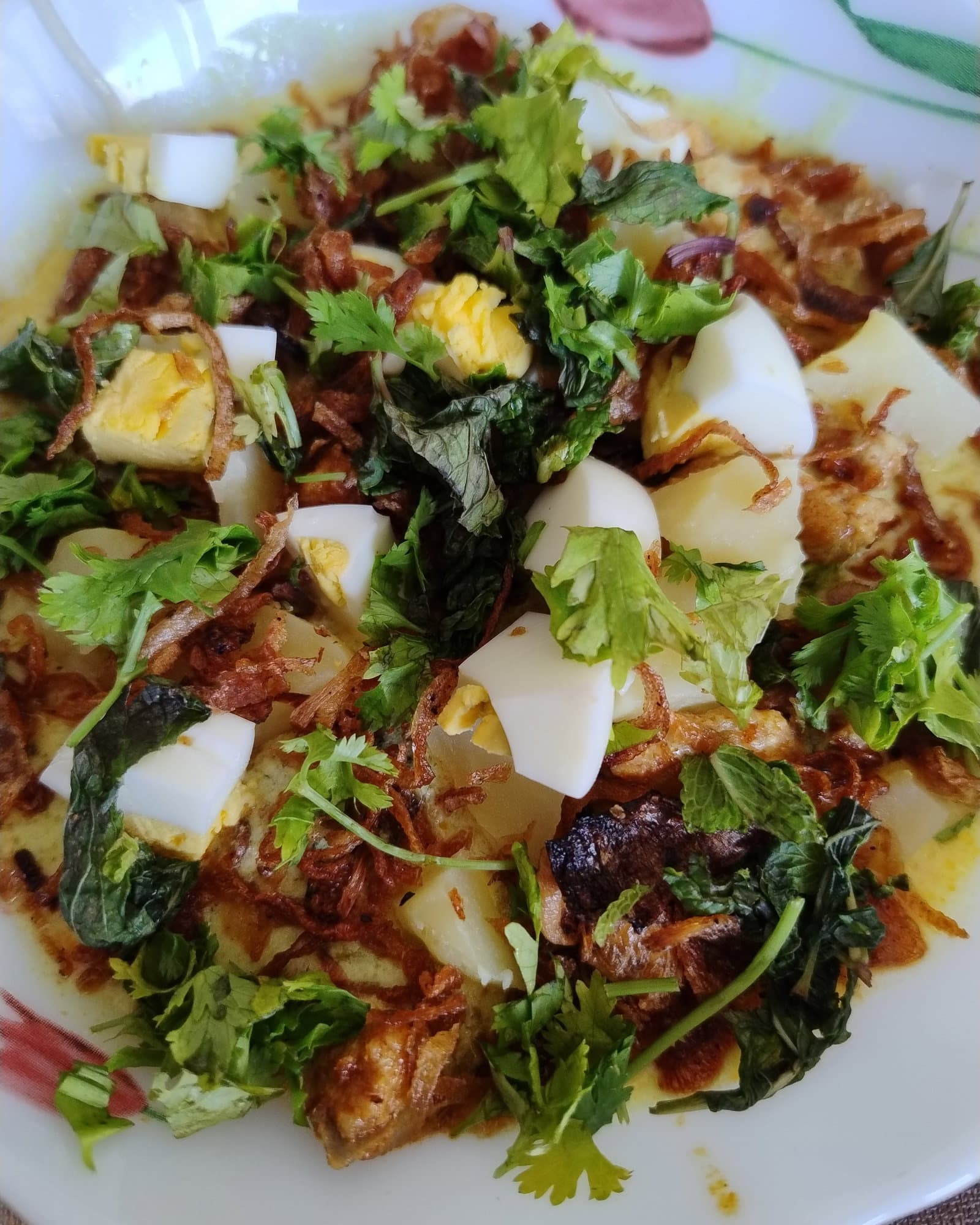 Khao Suey Recipe (Veg / Chicken) recipe