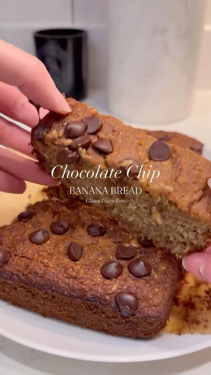 GF/DF Chocolate Chip Banana Bread recipe