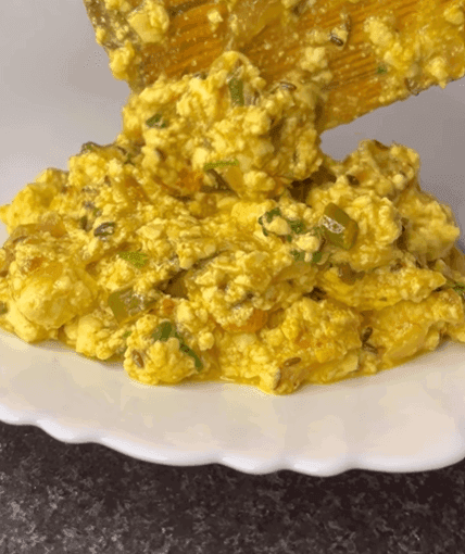 Amritsari Paneer Bhurji recipe