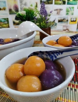Sweet potatoes Tang Yuan  recipe
