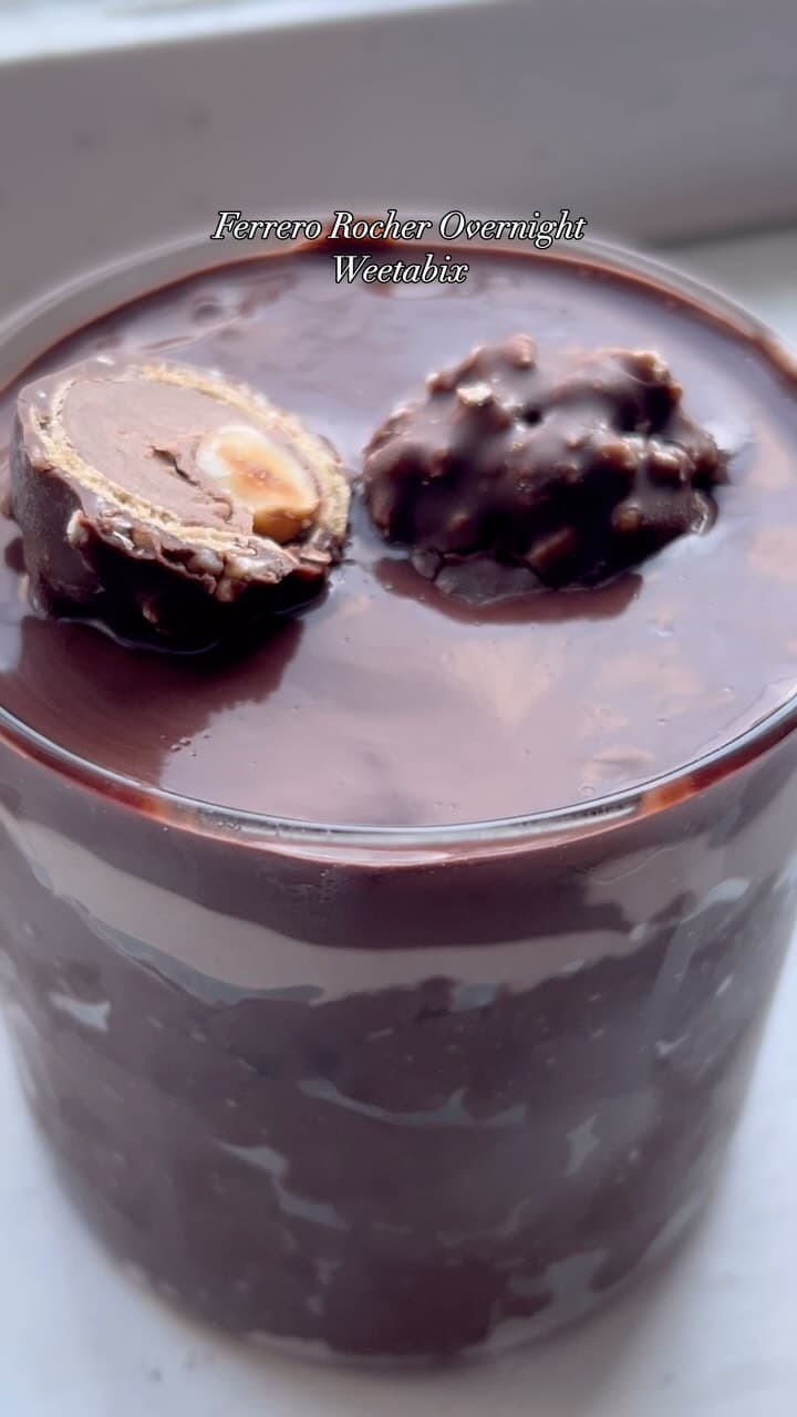 Dessert Inspired Overnight Weetabix recipe