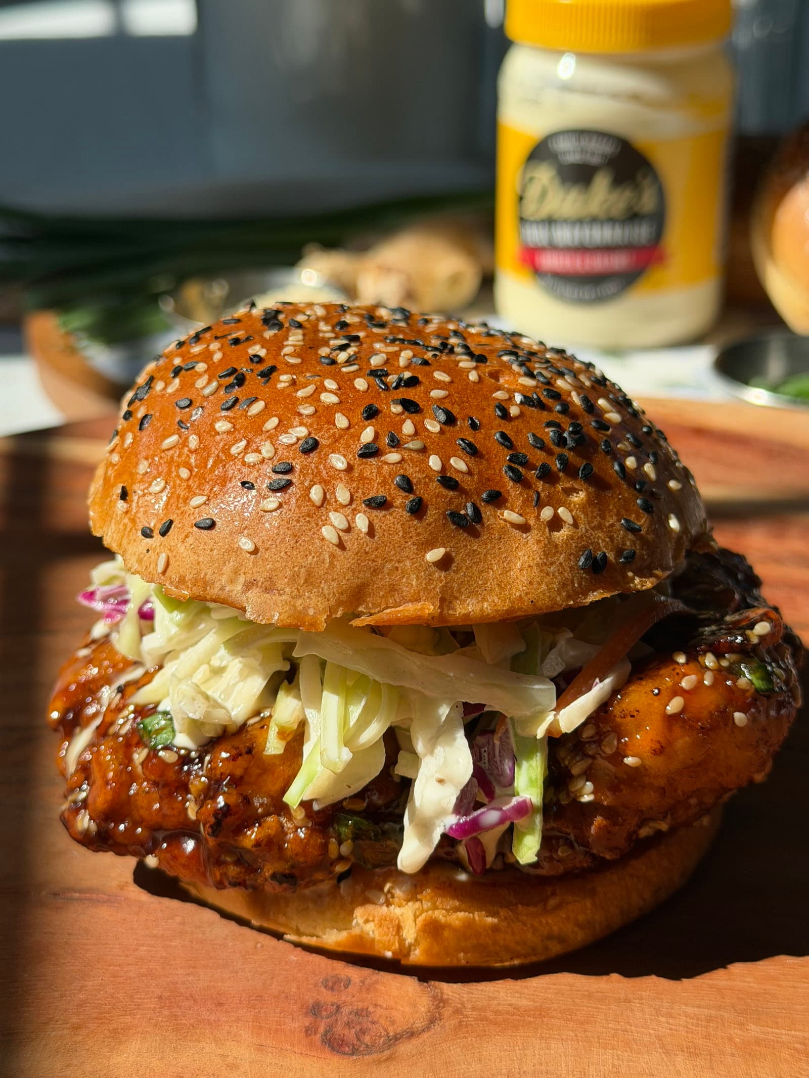 General Tso Chicken Sandwich recipe