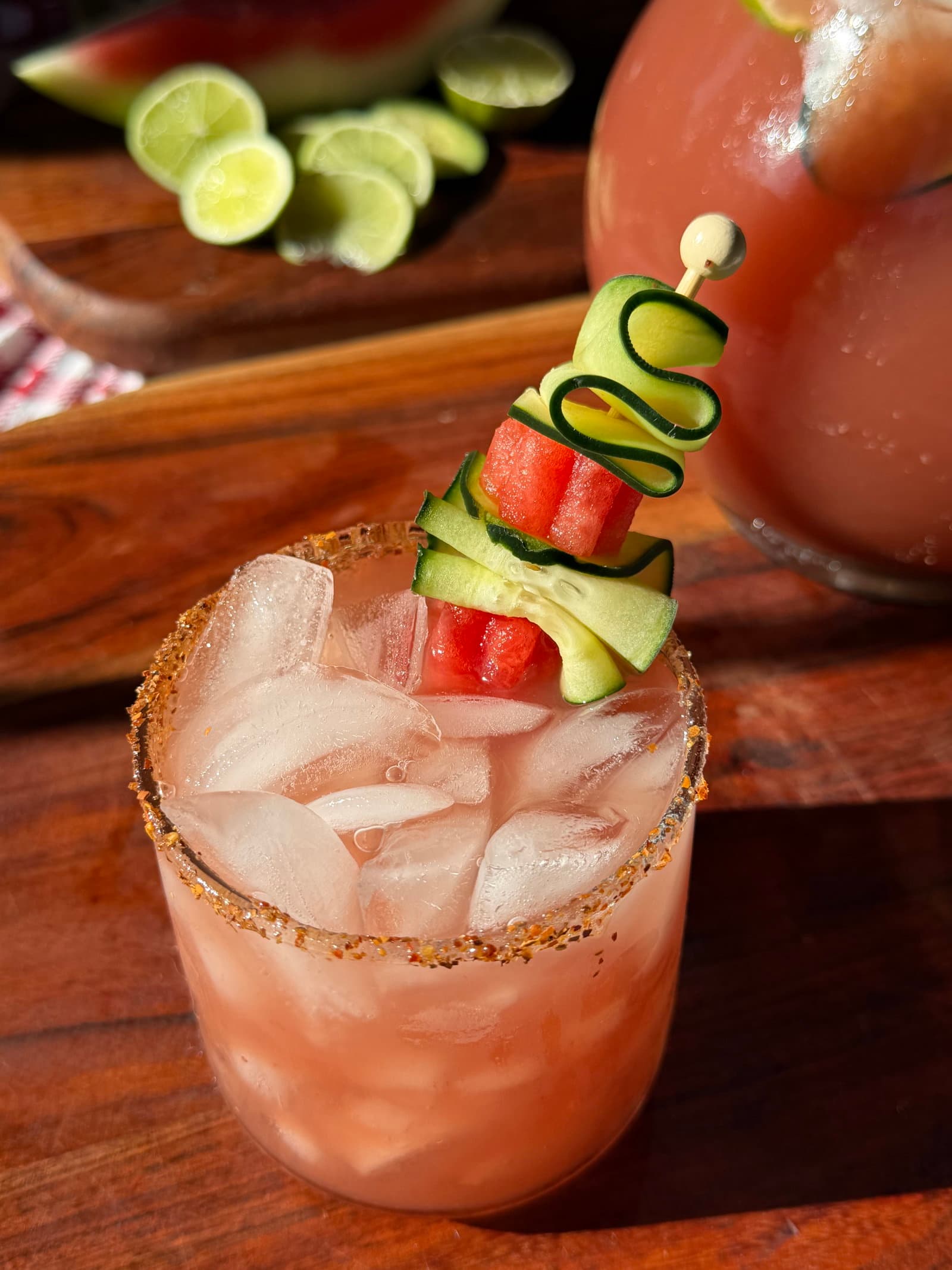 Watermelon Cucumber Cooler recipe