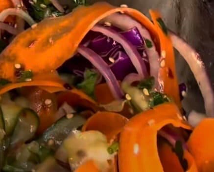 Rainbow Vegetable Salad recipe