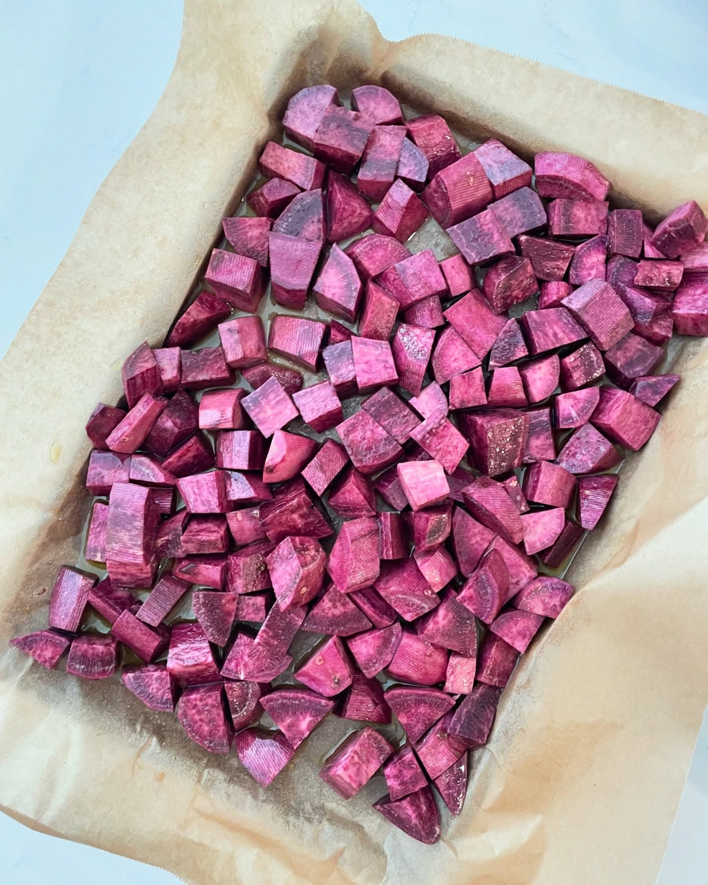 GF/DF Roasted Purple Potatoes recipe