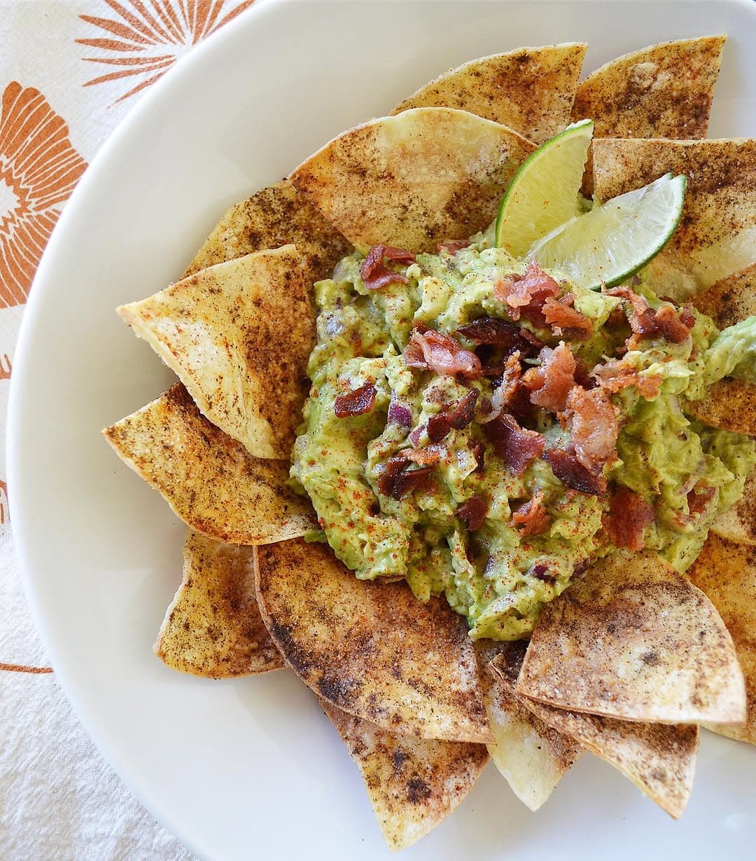Fresh Guacamole and Bacon recipe