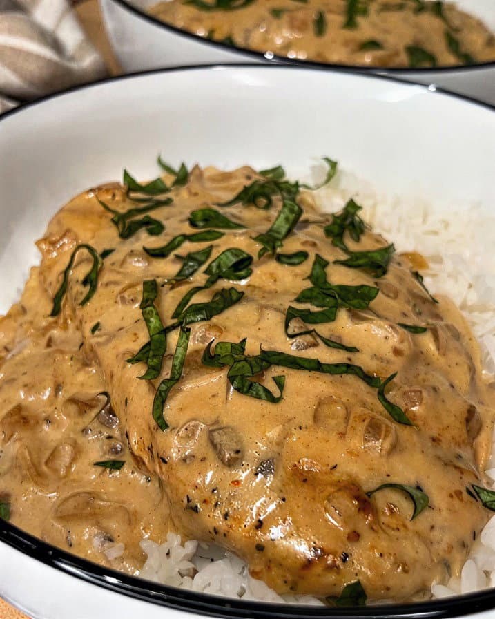 Creamy Mushroom Chicken recipe