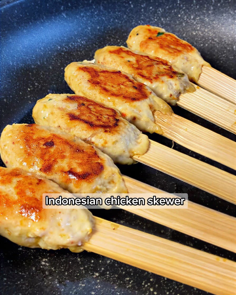 Sate Lilit Ayam (Balinese Chicken Skewers) recipe