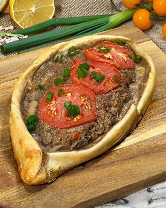 Weeknight Pide with Ground Beef Filling recipe