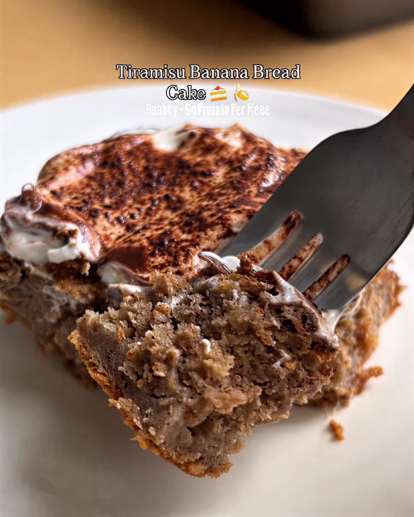 Banana Bread Tiramisu Fusion recipe