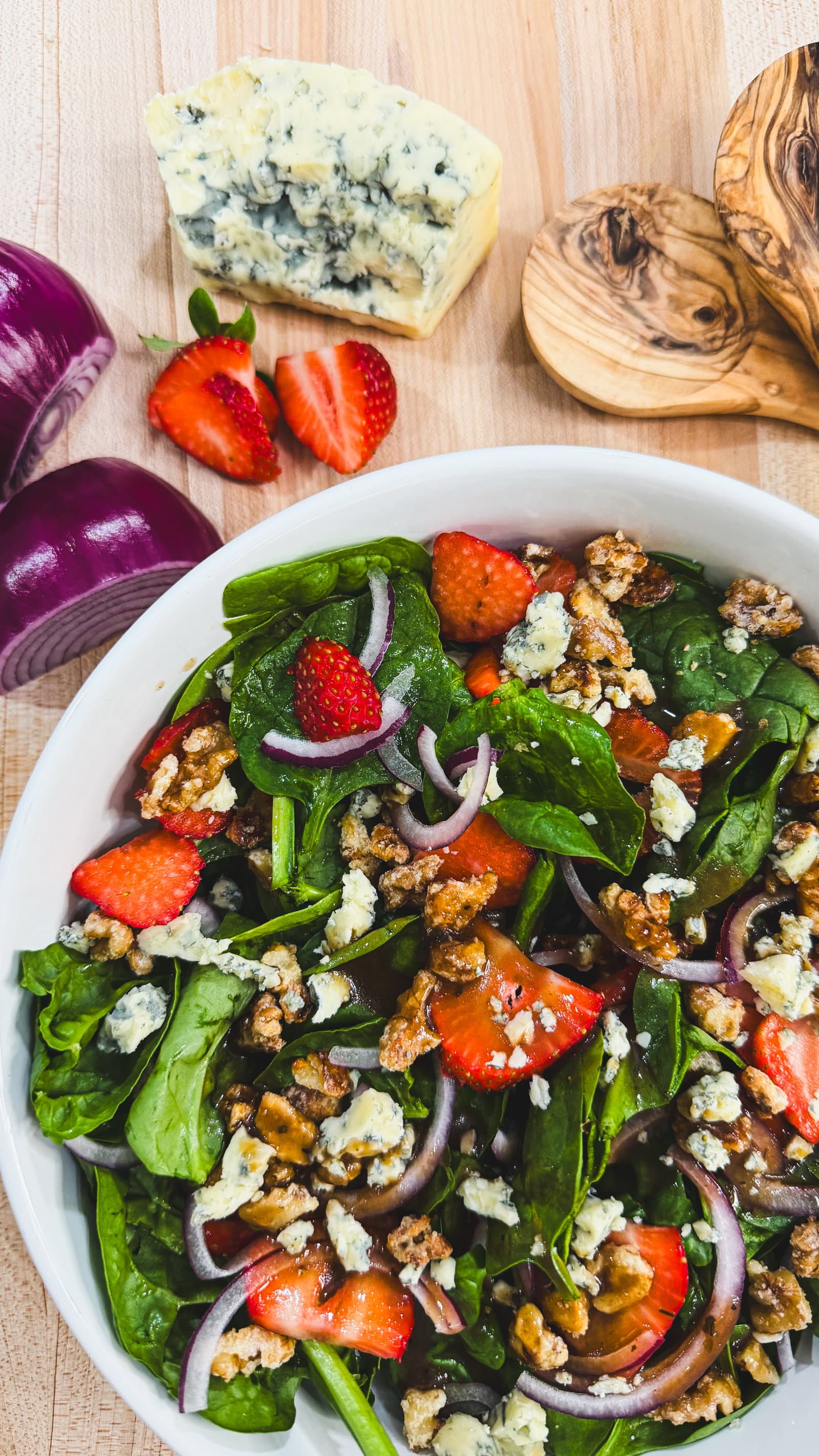 Easy Strawberry Summer Salad recipe