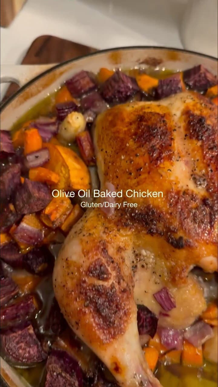 GF/DF Easy Olive Oil Baked Chicken recipe