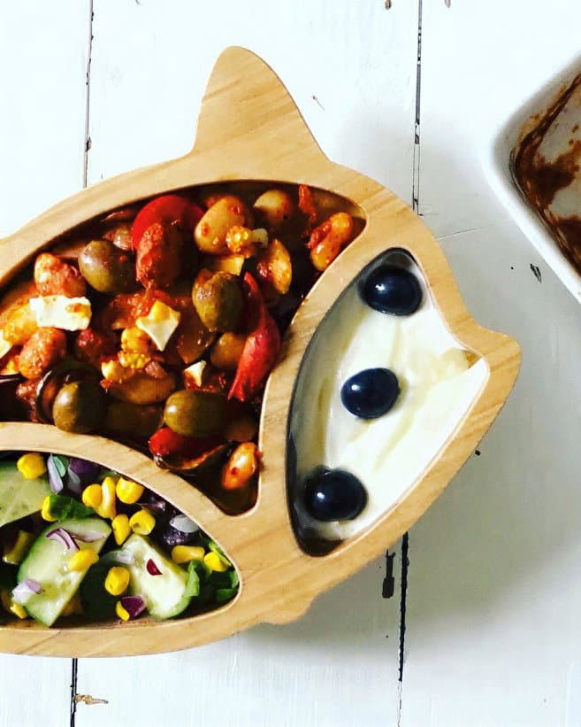 Bean & Feta Bake recipe