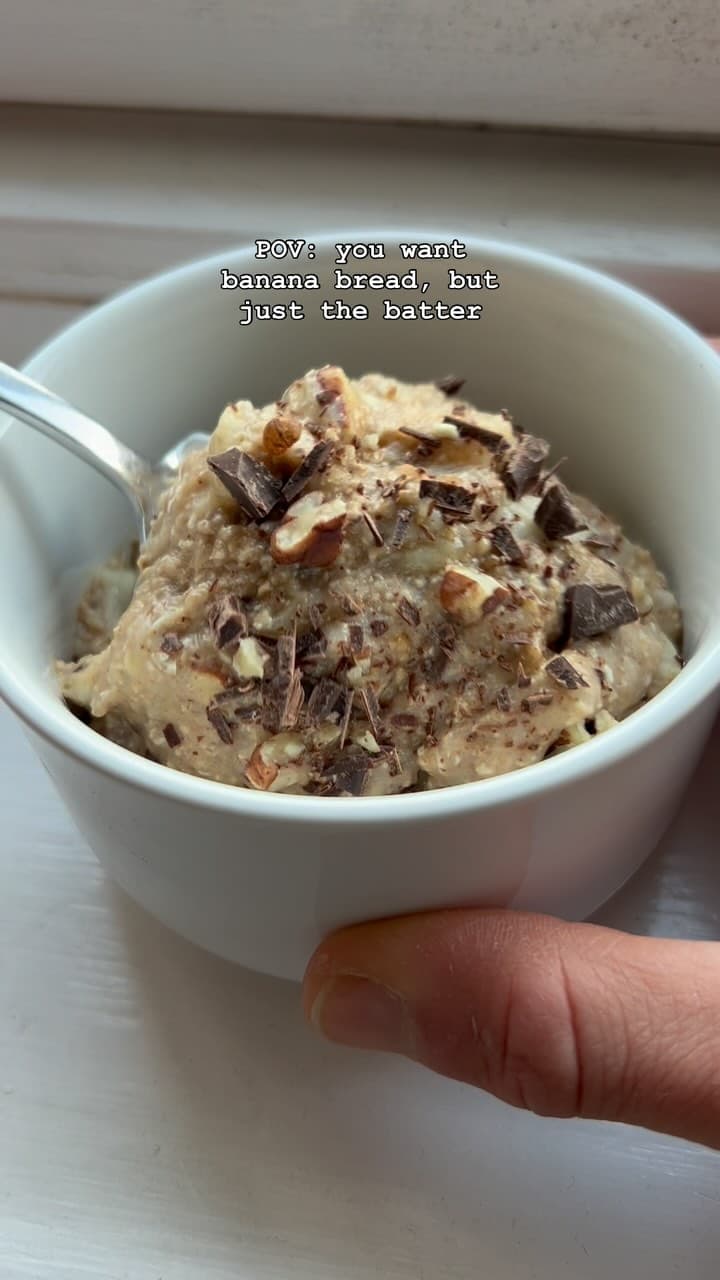 Banana Bread Cookie Dough recipe