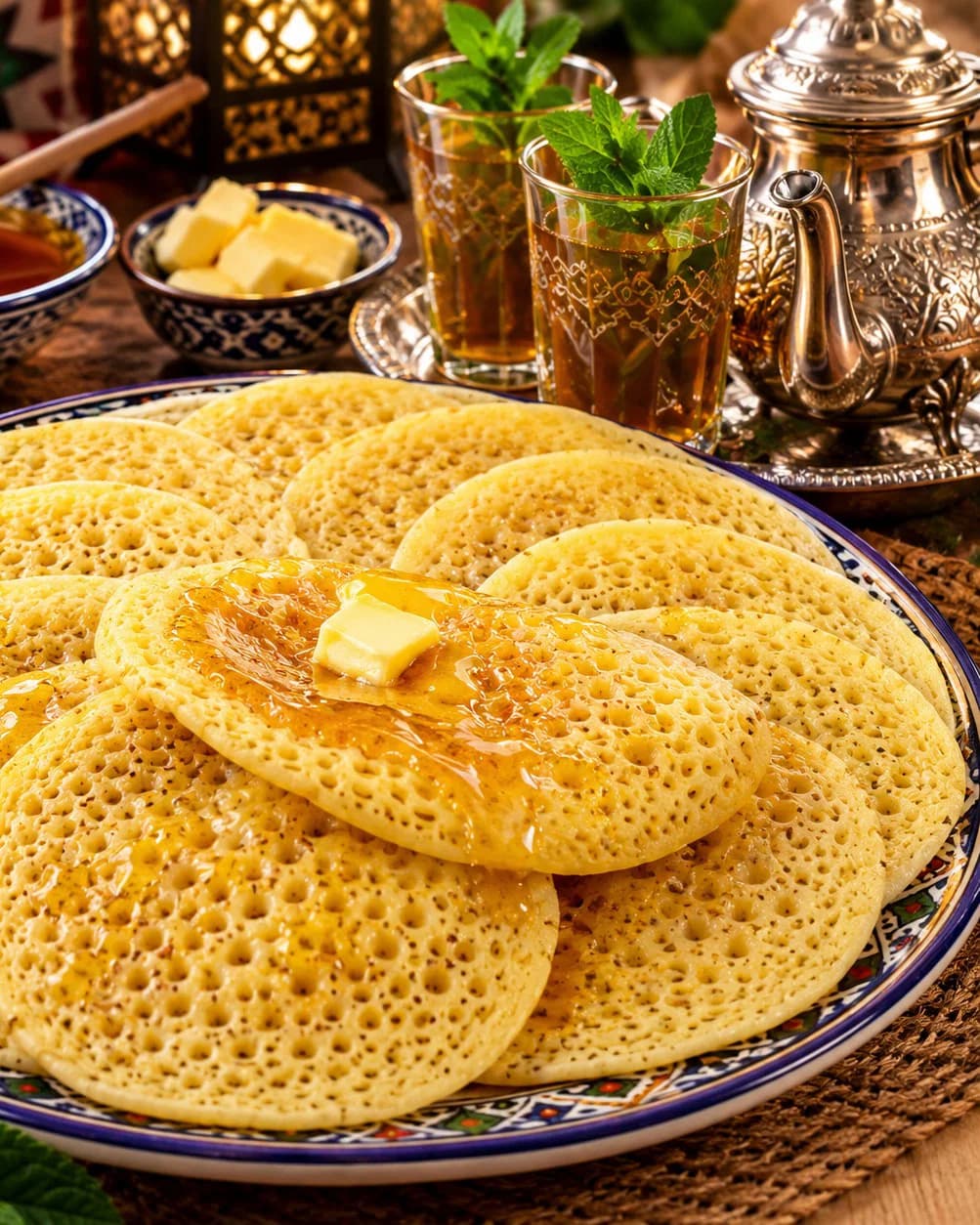 Moroccan Baghrir – 1001-Hole Pancakes recipe