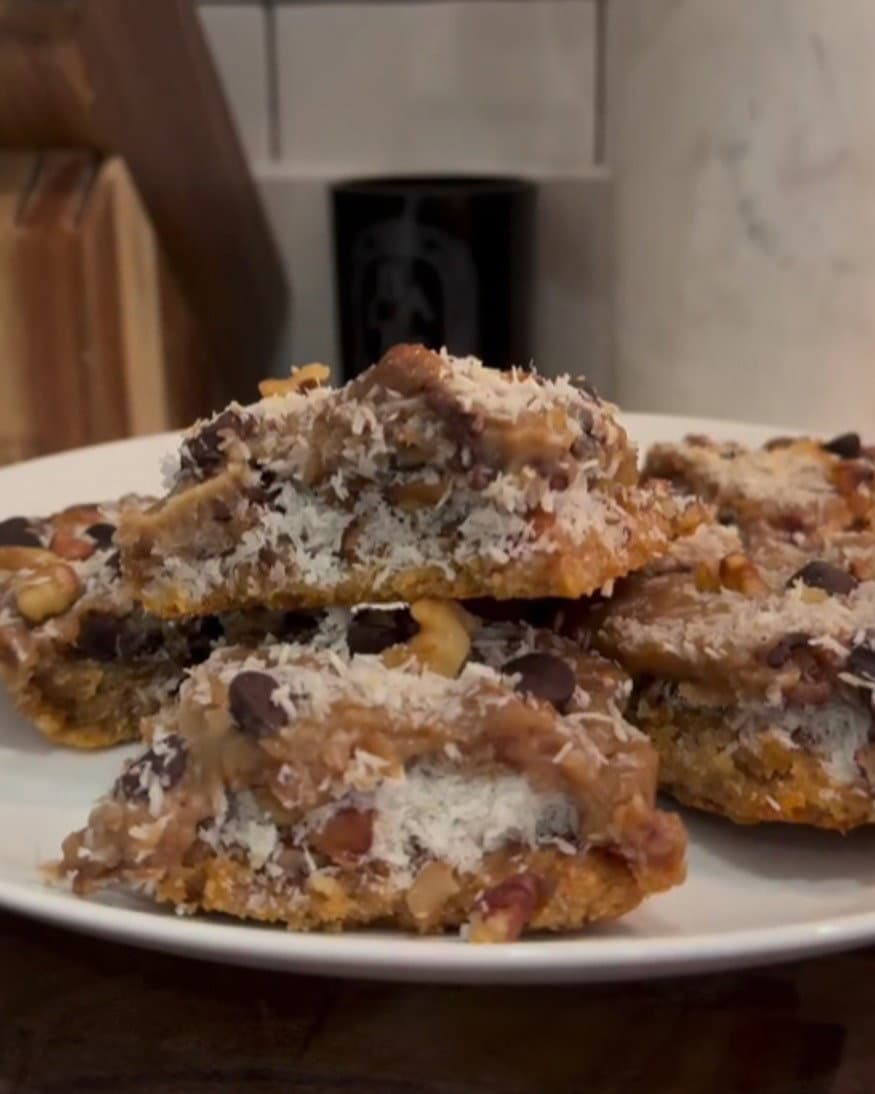 GF/DF Peanut Butter Magic Bars recipe