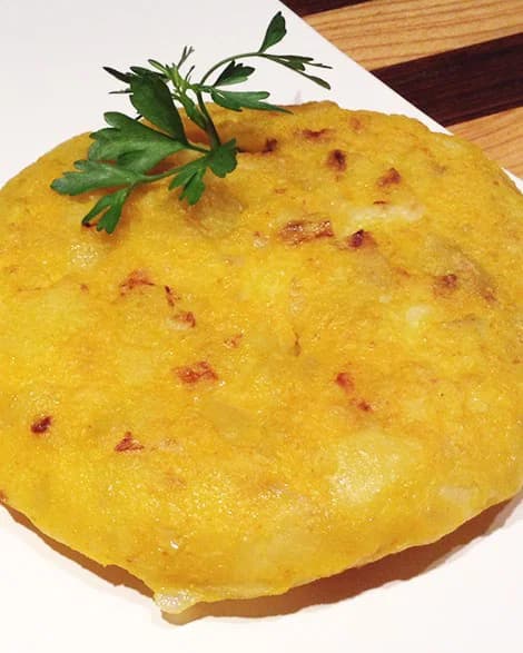 Vegan Tortilla de Patatas with Stale Bread recipe