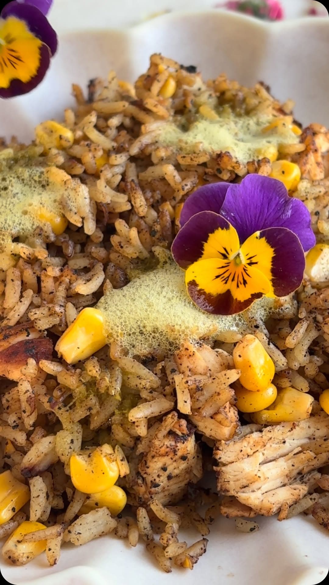 Cilantro Habanero Lime Foam recipe