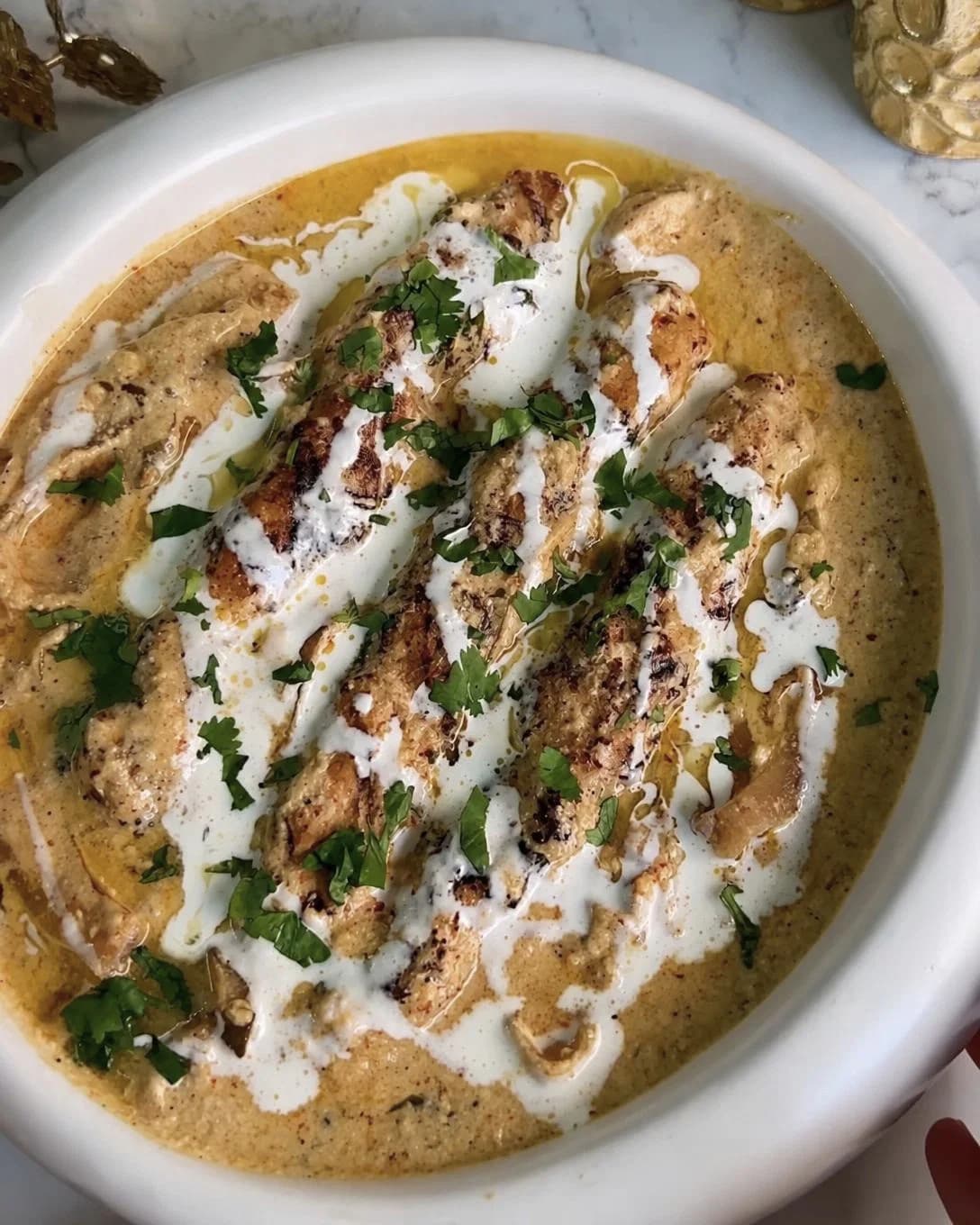 Creamy Chicken Seekh Kebabs recipe
