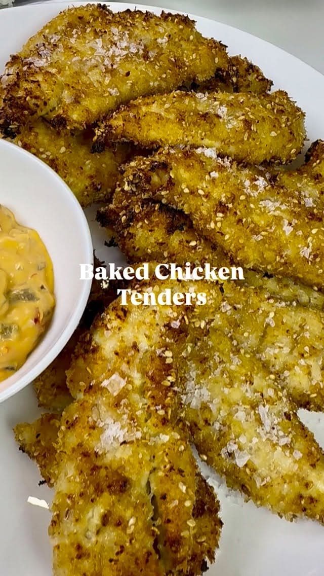The 'Not-Fried But Tastes Fried' Chicken Tenders recipe